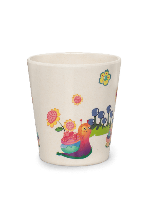 Bubble bamboo cup back
